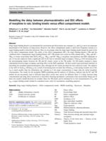 Modelling the delay between pharmacokinetics and EEG effects of morphine in rats: binding kinetic versus effect compartment models.