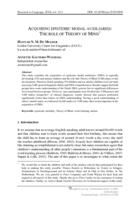 Acquiring epistemic modal auxiliaries: The role of Theory of Mind