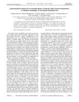 Experimental evidence for an intrinsic route to polymer melt fracture phenomena: a nonlinear instability of viscoelastic Poiseuille flow