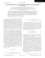 Universal algebraic relaxation of velocity and phase in pulled fronts generating periodic or chaotic states