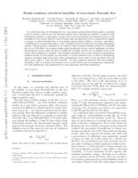 Weakly nonlinear subcritical instability of visco-elastic Poiseuille flow