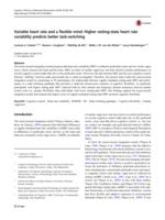 Variable heart rate and a flexible mind: Higher resting-state heart rate variability predicts better task-switching