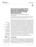 Transcutaneous vagus nerve stimulation (tVNS) enhances response selection during sequential action