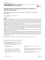 Exploring the effect of microdosing psychedelics on creativity in an open-label natural setting