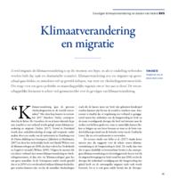 Klimaatverandering en migratie