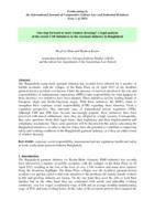 One step forward or more window-dressing? A legal analysis of recent CSR Initiatives in the Garment Industry in Bangladesh