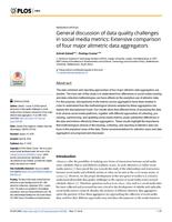 General discussion of data quality challenges in social media metrics: Extensive comparison of four major altmetric data aggregators