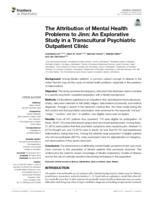 The attribution of mental health problems to jinn: An explorative study in a transcultural psychiatric outpatient clinic.