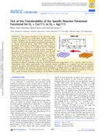 Test of the transferability of the specific reaction parameter functional for H2 + Cu(111) to D2 + Ag(111)