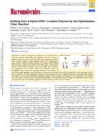 Grafting from a hybrid DNA-covalent polymer by hybridization chain reaction