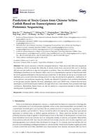 Prediction of toxin genes from Chinese yellow catfish based on transcriptomic and proteomic sequencing