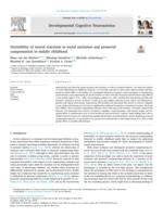 Heritability of neural reactions to social exclusion and prosocial compensation in middle childhood