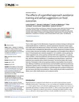 The effects of a gamified approach avoidance training and verbal suggestions on food outcomes