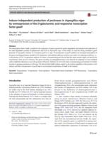 Inducer-independent production of pectinases in Aspergillus niger by overexpression of the D-galacturonic acid-responsive transcription factor gaaR