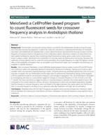 MeioSeed: a CellProfiler-based program to count fluorescent seeds for crossover frequency analysis in Arabidopsis thaliana