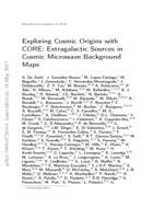 Exploring cosmic origins with CORE: Extragalactic sources in cosmic microwave background maps