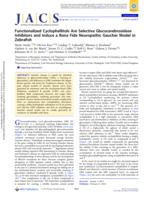 Functionalized cyclophellitols are selective glucocerebrosidase inhibitors and induce a bona fide neuropathic Gaucher model in zebrafish