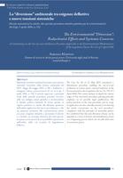 La "diversione" ambientale tra esigenze deflattive e nuove tensioni sistemiche: Alcune annotazioni in merito alla speciale procedura estintiva prevista per le contravvenzioni del d.lgs. 3 aprile 2006, n. 152