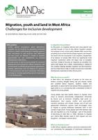 Migration, youth and land in West Africa: challenges for inclusive development