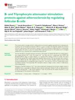 B- and T-lymphocyte attenuator stimulation protects against atherosclerosis by regulating follicular B cells