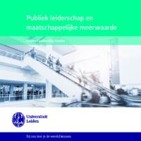 Publiek leiderschap en maatschappelijke meerwaarde