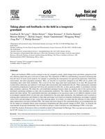 Taking plant–soil feedbacks to the field in a temperate grassland