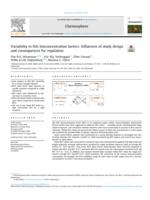 Variability in fish bioconcentration factors: Influences of study design and consequences for regulation