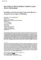 Delinquent Development Among Early-Onset Offenders: Identifying and Characterizing Trajectories Based on Frequency Across Types of Offending