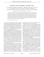 Deterministic creation and braiding of chiral edge vortices