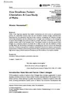 How Smallness Fosters Clientelism: A Case Study of Malta