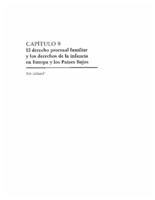 El derecho procesal familiar y los derechos de la infancia en Europa y los Países Bajos