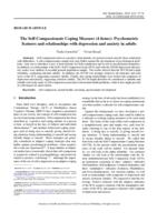 The Self-Compassionate Coping Measure (4 items): Psychometric features and relationships with depression and anxiety in adults