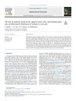 The role of ambient sound levels, signal-to-noise ratio, and stimulus pulse rate on behavioural disturbance of seabass in a net pen