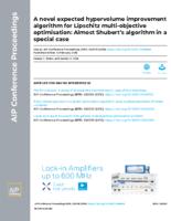 A novel expected hypervolume improvement algorithm for Lipschitz multi-objective optimisation: Almost Shubert's Algorithm in a special case