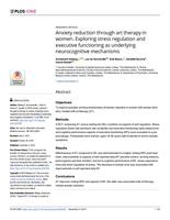 Anxiety reduction through art therapy in women. Exploring stress regulation and executive functioning as underlying neurocognitive mechanisms