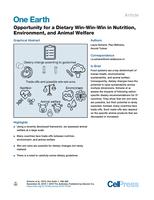 Opportunity for a Dietary Win-Win-Win in Nutrition, Environment, and Animal Welfare