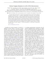 Electron trapping mechanism in LaAlO3/SrTiO3 heterostructures