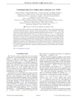 Cosmological data favor Galileon ghost condensate over Λ CDM