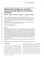 Radio-infrared correlation for local dusty galaxies and dusty AGNs from the AKARI All-Sky Survey