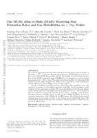 The MUSE Atlas of Disks (MAD): resolving star formation rates and gas metallicities on < 100 pc scales