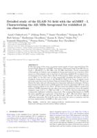 Detailed study of the ELAIS N1 field with the uGMRT - I. Characterizing the 325 MHz foreground for redshifted 21 cm observations