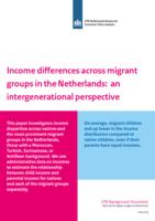 Income differences across migrant groups in the Netherlands: an intergenerational perspective.