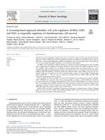 A screening-based approach identifies cell cycle regulators AURKA, CHK1 and PLK1 as targetable regulators of chondrosarcoma cell survival