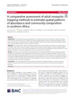 A comparative assessment of adult mosquito trapping methods to estimate spatial patterns of abundance and community composition in southern Africa