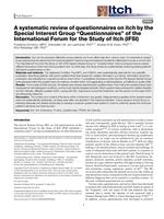 A systematic review of questionnaires on itch by the Special Interest Group “Questionnaires” of the International Forum for the Study of Itch (IFSI)