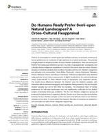 Do Humans Really Prefer Semi-open Natural Landscapes? A Cross-Cultural Reappraisal