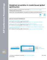 Weighted ensembles in model-based global optimization