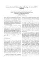 Anomaly Detection in Electrocardiogram Readings with Stacked LSTM Networks