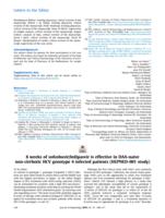 8 weeks of sofosbuvir/ledipasvir is effective in DAA-naive non-cirrhotic HCV genotype 4 infected patients (HEPNED-001 study)