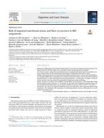 Risk of impaired nutritional status and flare occurrence in IBD outpatients